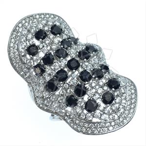 925 Sterling Silver Modern  Cocktail Rings