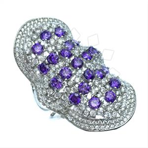 925 Sterling Silver Modern  Cocktail Rings