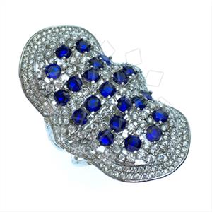 925 Sterling Silver Modern  Cocktail Rings