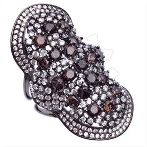 925 Sterling Silver Modern  Cocktail Rings