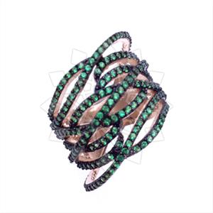 925 Sterling Silver Modern  Cocktail Rings