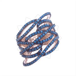 925 Sterling Silver Modern  Cocktail Rings