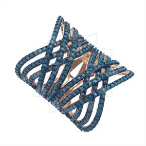 925 Sterling Silver Modern  Cocktail Rings