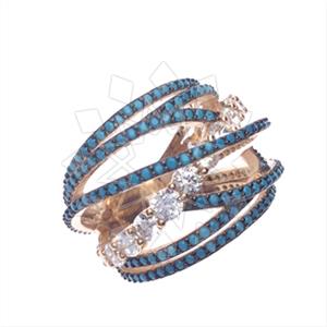 925 Sterling Silver Modern  Cocktail Rings