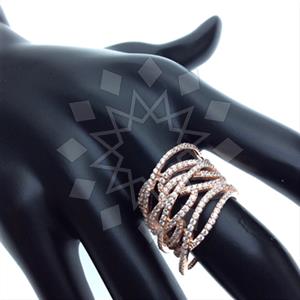 925 Sterling Silver Modern  Cocktail Rings