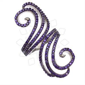 925 Sterling Silver Modern  Cocktail Rings