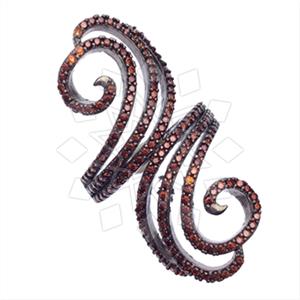 925 Sterling Silver Modern  Cocktail Rings