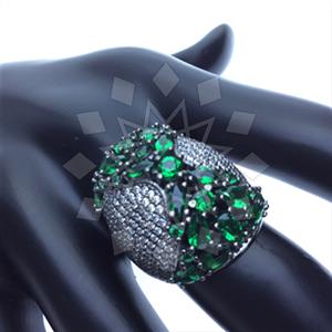 925 Sterling Silver Modern  Cocktail Rings