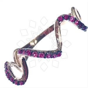 925 Sterling Silver Modern  Cocktail Rings