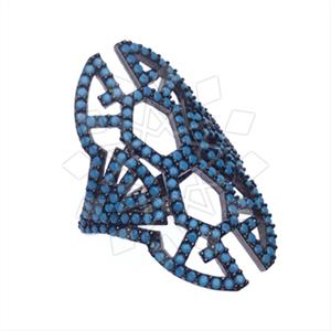 925 Sterling Silver Modern  Cocktail Rings