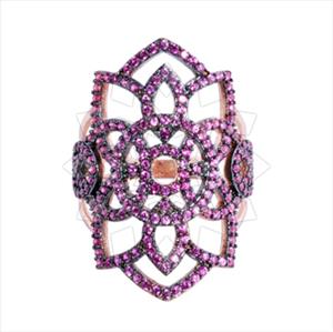 925 Sterling Silver Modern  Cocktail Rings