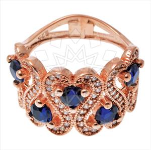 925 Sterling Silver Modern  Cocktail Rings