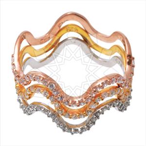 925 Sterling Silver Modern  Cocktail Rings