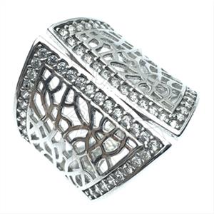 925 Sterling Silver Modern  Cocktail Rings