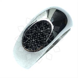 925 Sterling Silver Zirconia Statement  Cocktail Rings