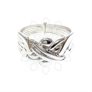 925 Sterling Silver Modern  Puzzle and Harem Rings