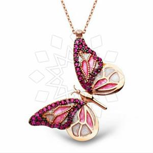 925 Sterling Silver Angel and Wings Pendant Necklace