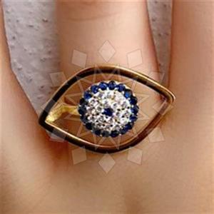 925 Sterling Silver Evil Eye Cocktail Rings