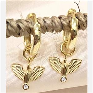 925 Sterling Silver Animal Dangle Earrings