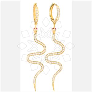 925 Sterling Silver Animal Dangle Earrings