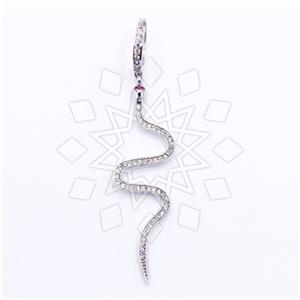 925 Sterling Silver Animal Dangle Earrings