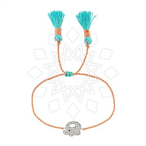 925 Sterling Silver Animal Macrame String Bracelets