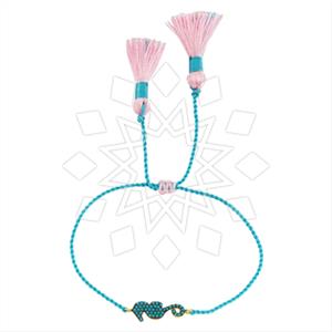 925 Sterling Silver Animal Macrame String Bracelets