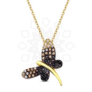 925 Sterling Silver Animal Pendant Necklace