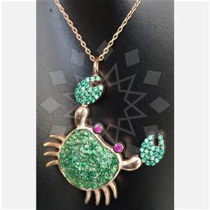 925 Sterling Silver Animal Pendant Necklace