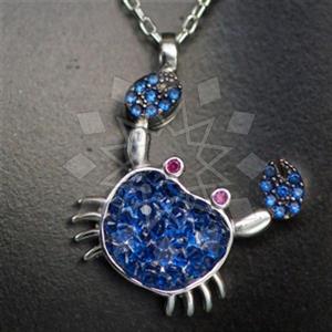 925 Sterling Silver Animal Pendant Necklace