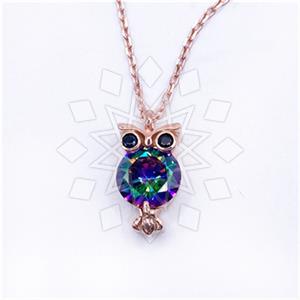 925 Sterling Silver Animal Pendant Necklace