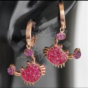 925 Sterling Silver Animal Single Drop Earrings