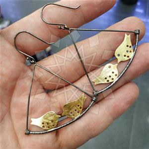 925 Sterling Silver Animal Statement Earring