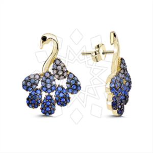 925 Sterling Silver Animal Stud Earrings