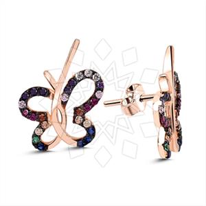 925 Sterling Silver Animal Stud Earrings