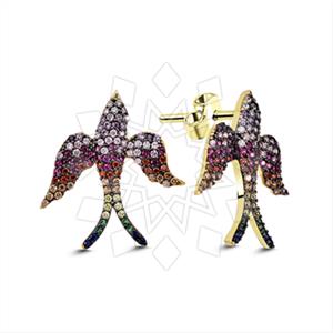 925 Sterling Silver Animal Stud Earrings