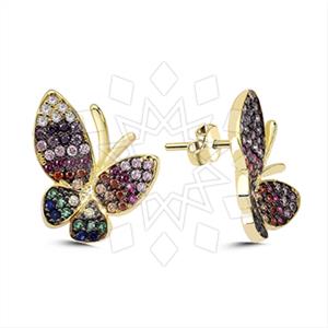 925 Sterling Silver Animal Stud Earrings