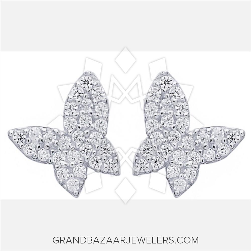 Customize & Buy 925 Sterling Silver Animal Stud Earrings Online at Grand  Bazaar Jewelers - GBJ1ER20989-1