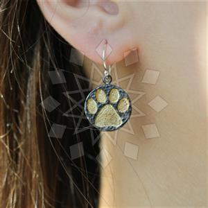 925 Sterling Silver Animal Unique Earrings