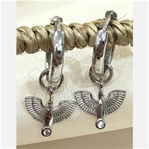 925 Sterling Silver Animal Dangle Earrings