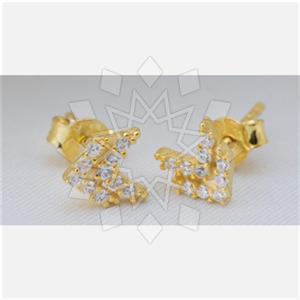 925 Sterling Silver Arrow Stud Earrings