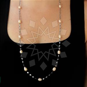 925 Sterling Silver Beaded Necklace