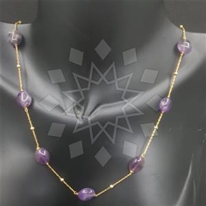 925 Sterling Silver Beaded Necklace