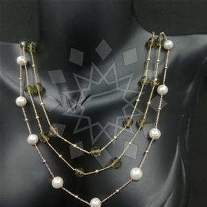 925 Sterling Silver Beaded Necklace