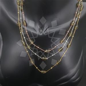 925 Sterling Silver Beaded Necklace