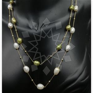 925 Sterling Silver Beaded Necklace