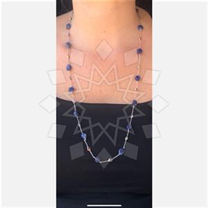 925 Sterling Silver Beaded Necklace