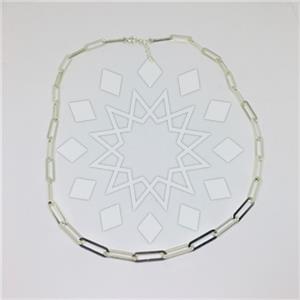 925 Sterling Silver Chain  Metal and Chain Necklace