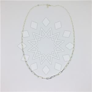 925 Sterling Silver Chain  Metal and Chain Necklace