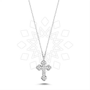 925 Sterling Silver Christian Pendant Necklace
